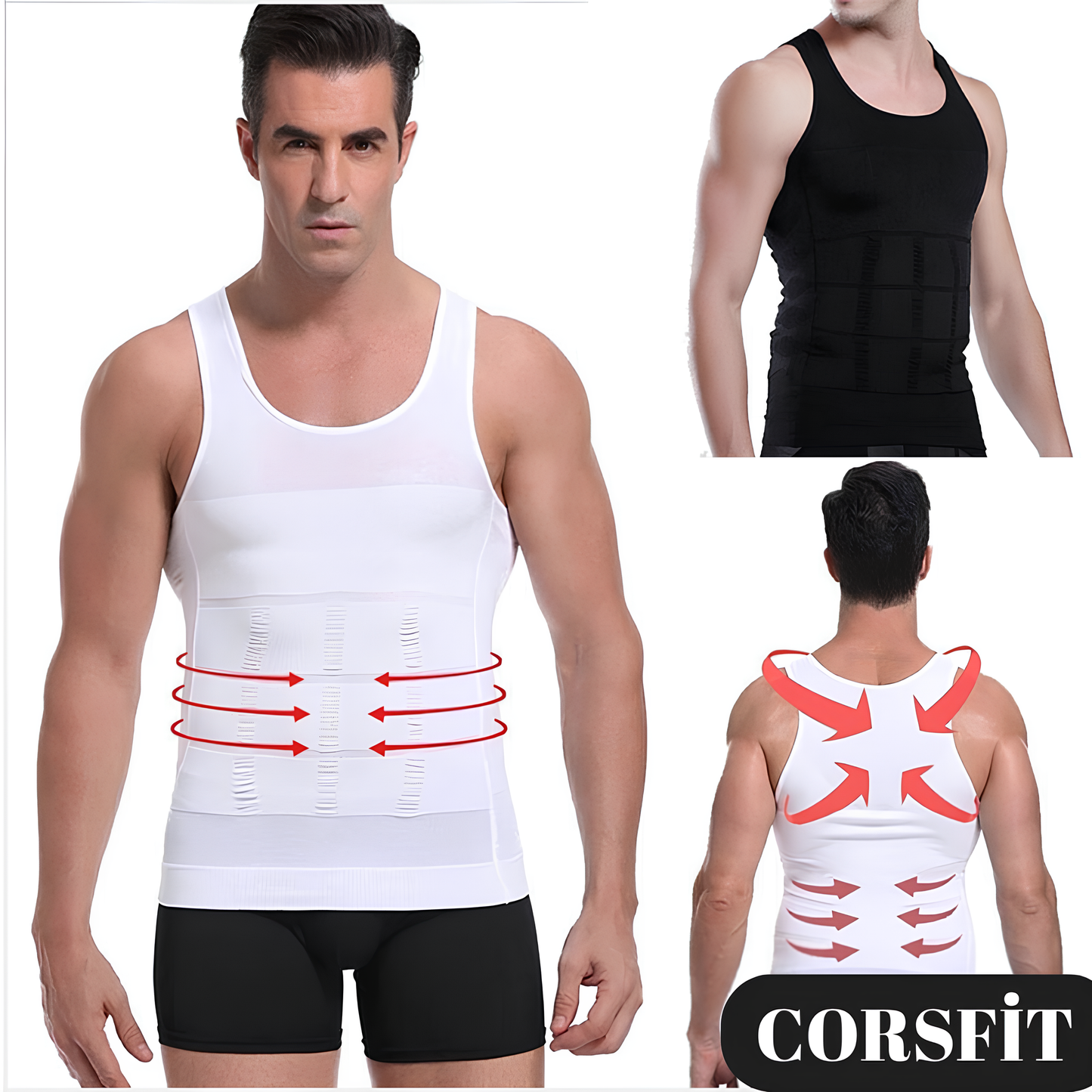 CORSFİT™ Sıkılaştırıcı Korse Atlet