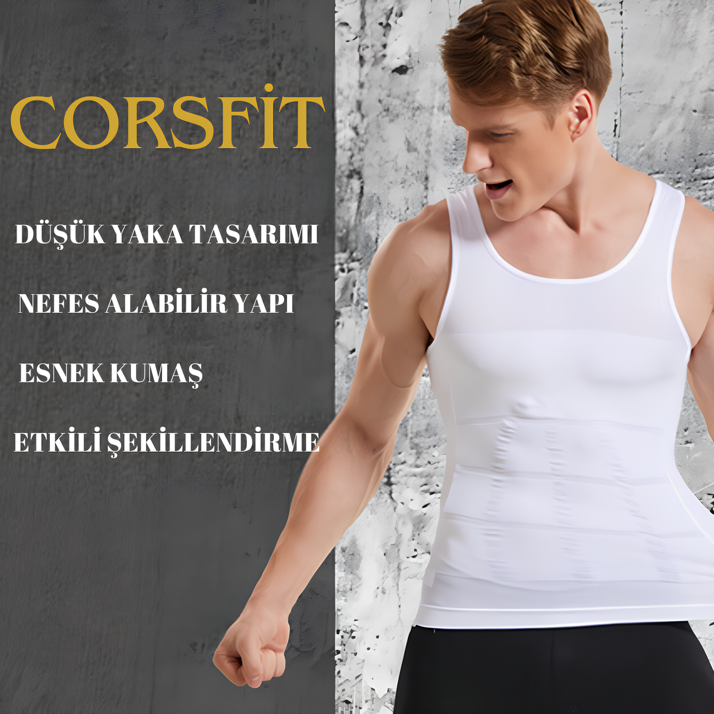 CORSFİT™ Sıkılaştırıcı Korse Atlet