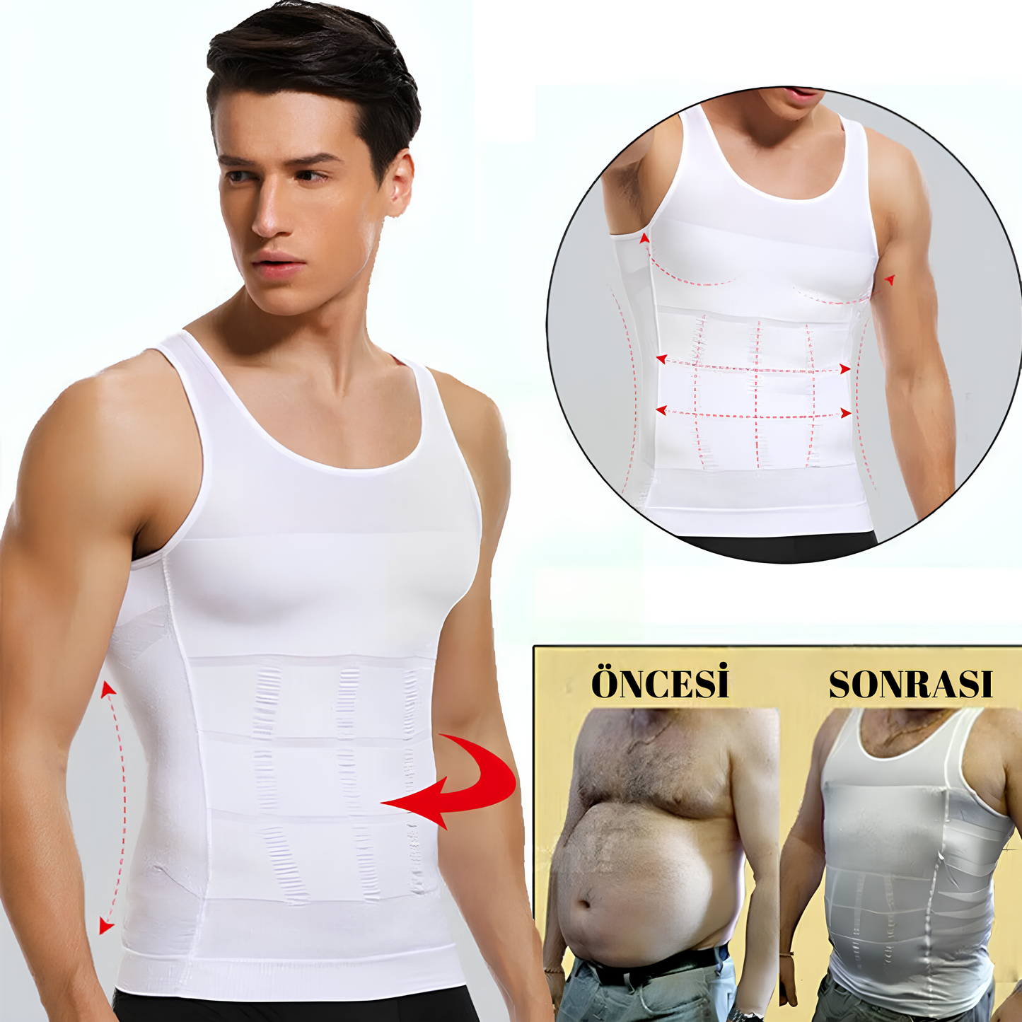 CORSFİT™ Sıkılaştırıcı Korse Atlet