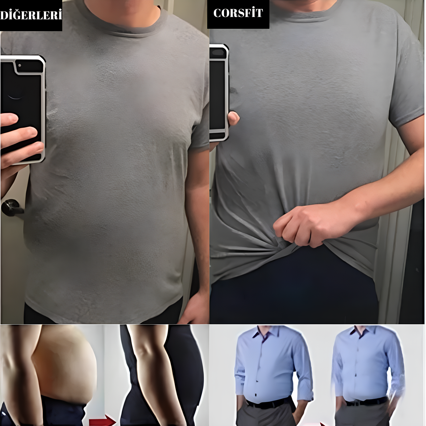 CORSFİT™ Sıkılaştırıcı Korse Atlet