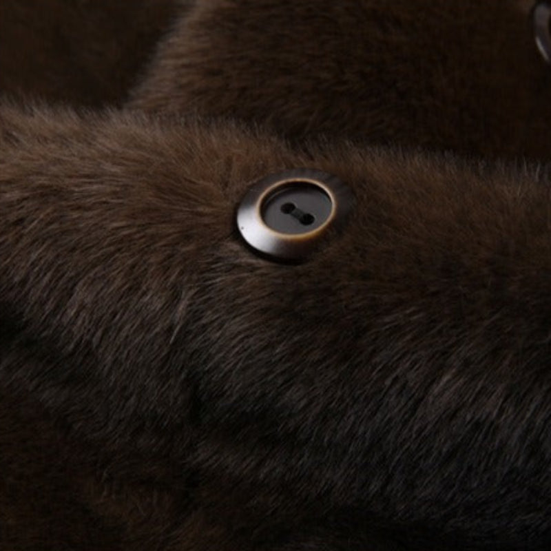 BILSON™ Çift Taraflı Vizon Kaban