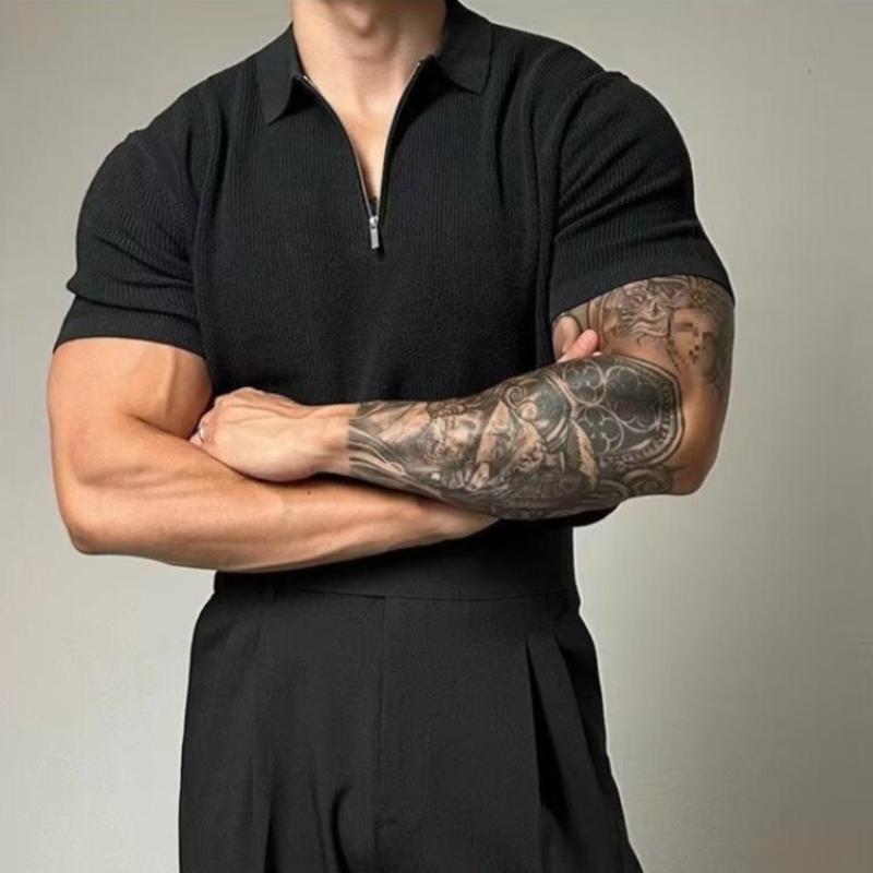 MONARCH Fermuarlı T-Shirt