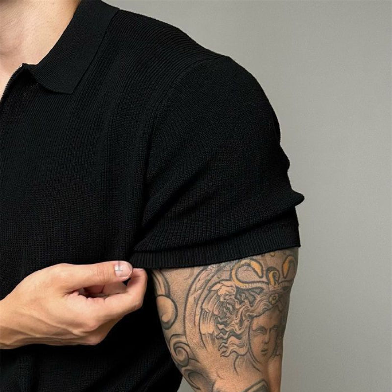 MONARCH Fermuarlı T-Shirt