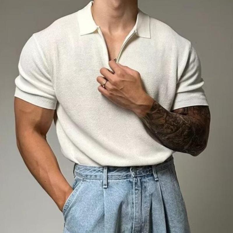 MONARCH Fermuarlı T-Shirt