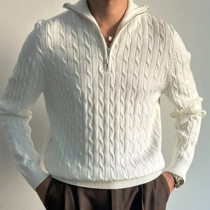 RENZO Yarım Fermuarlı Kazak