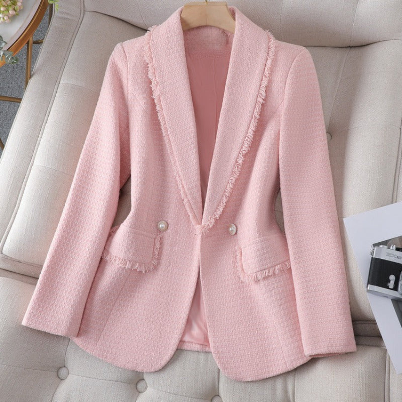 ALENA Dokulu Blazer Ceket