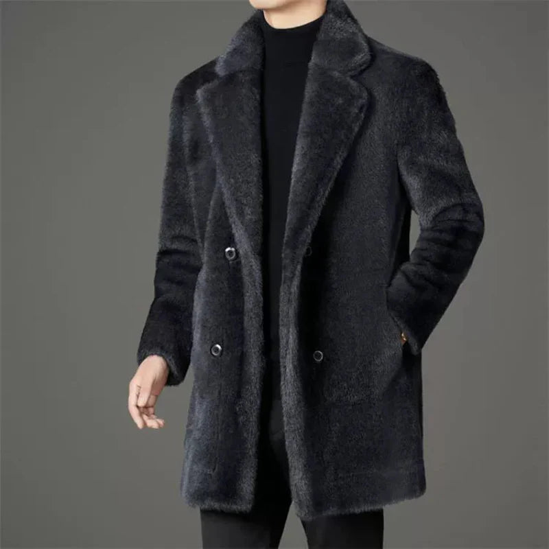 BILSON™ Çift Taraflı Vizon Kaban